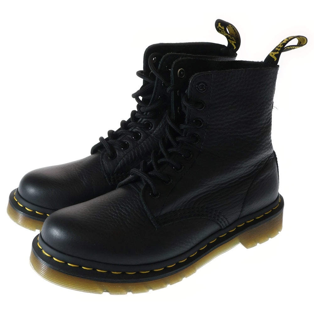 Dr.Martens(ドクターマーチン) 1460 PASCAL VIRGINIA 8ホール レザーシューズハイカットブーツ レディース ブラック 13512006