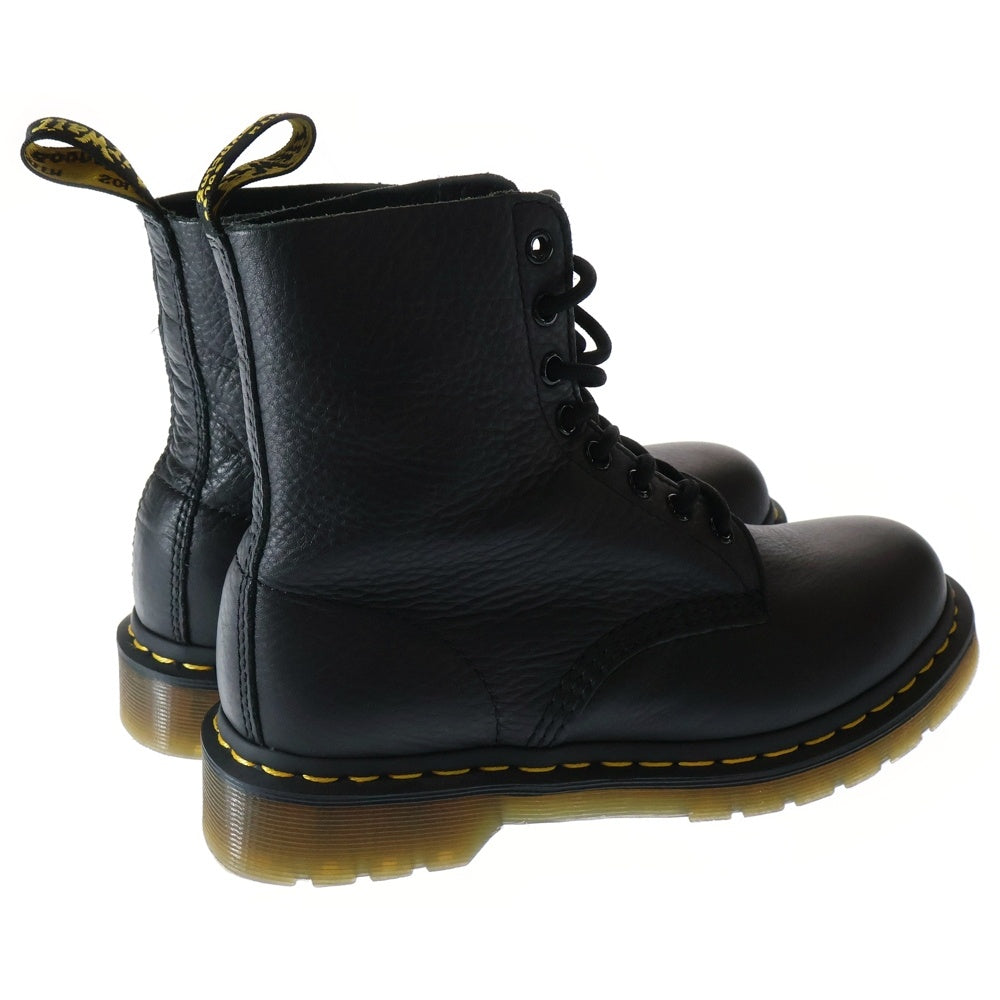 Dr.Martens(ドクターマーチン) 1460 PASCAL VIRGINIA 8ホール レザーシューズハイカットブーツ レディース ブラック 13512006