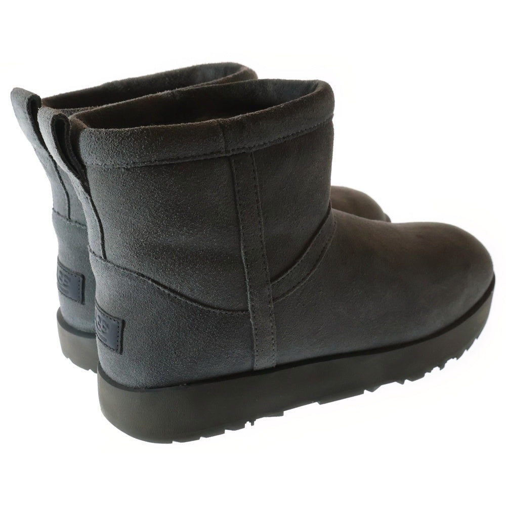 UGG(アグ) CLASSIC MINI WATERPROOF クラシック ミニ ウォータープルーフ ハイカット ブーツ レディース グレー US7.5/24.5cm 1019643 W