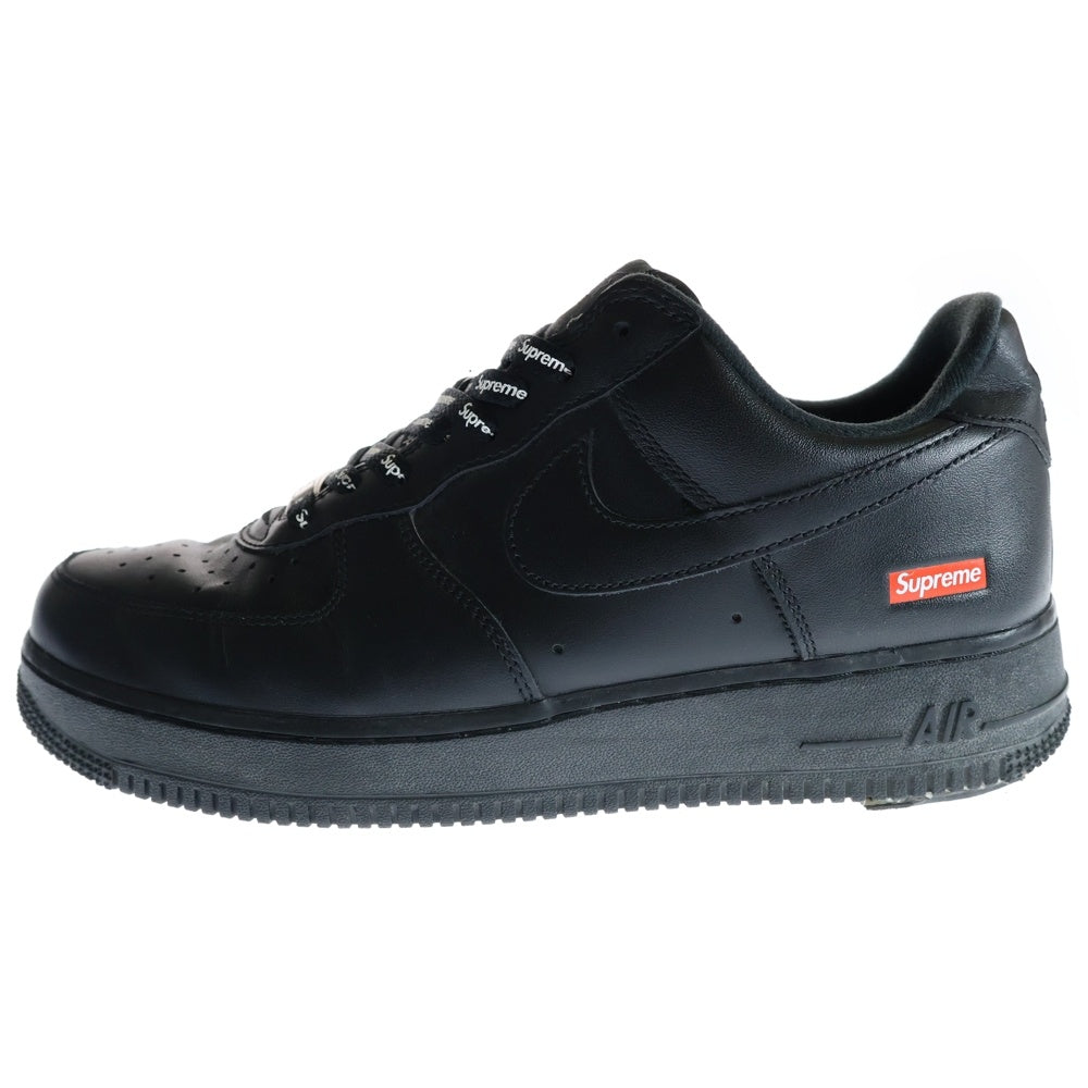 NIKE(ナイキ) ×SUPREME AIR FORCE 1 LOW シュプリーム エアフォース 1 ローカットスニーカー ブラック US8.5/26.5cm CU9225-001