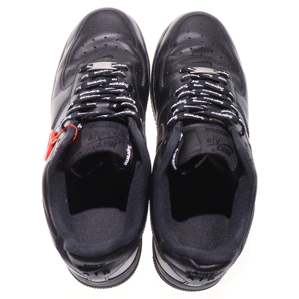 NIKE(ナイキ) ×SUPREME AIR FORCE 1 LOW シュプリーム エアフォース 1 ローカットスニーカー ブラック US8.5/26.5cm CU9225-001