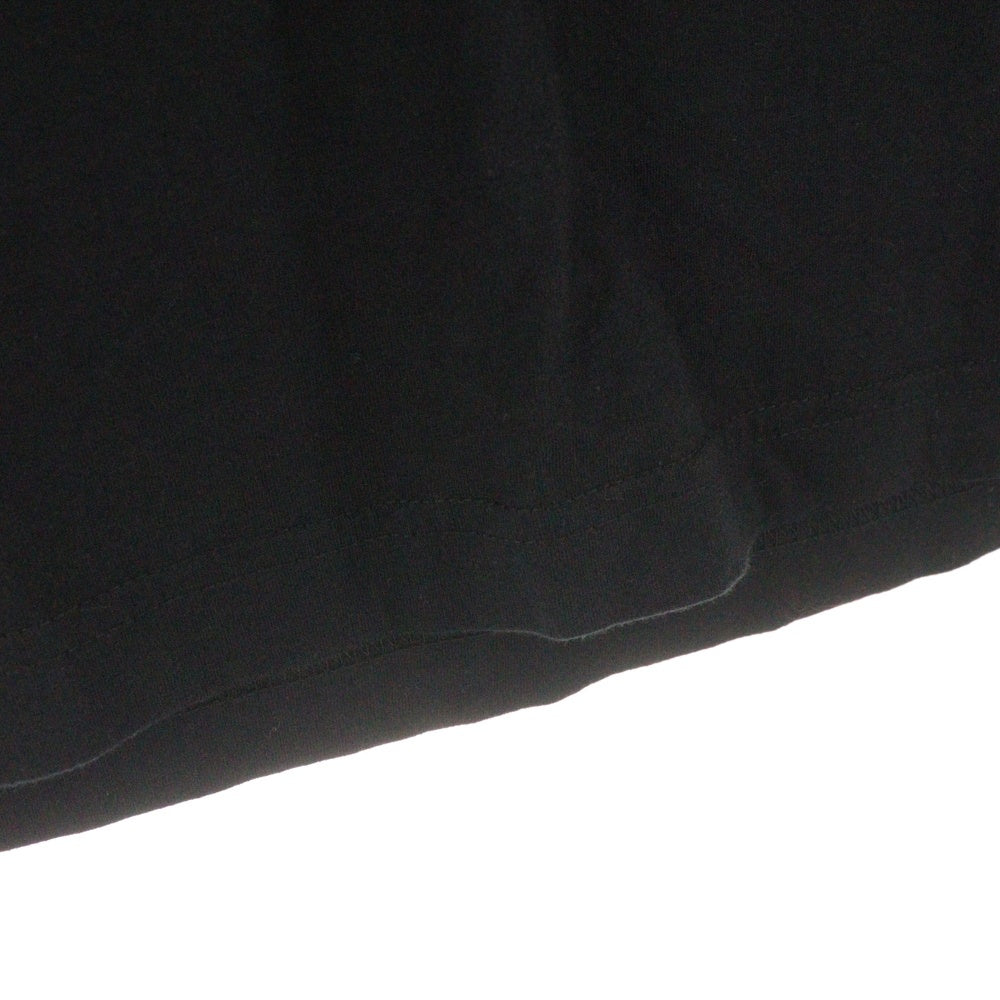 CHROME HEARTS(クロムハーツ) FOTI SCROLL LOGO TEE フォティー スカルロゴプリント クルーネック半袖Tシャツ カットソー ブラック/パープル