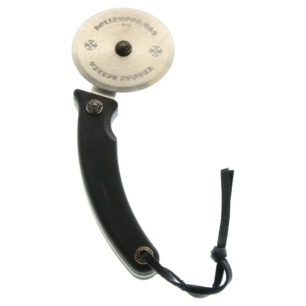 CHROME HEARTS(クロムハーツ) PIZZA CUTTER ピザカッター 2013年クリスマスノベルティ ブラウン/シルバー