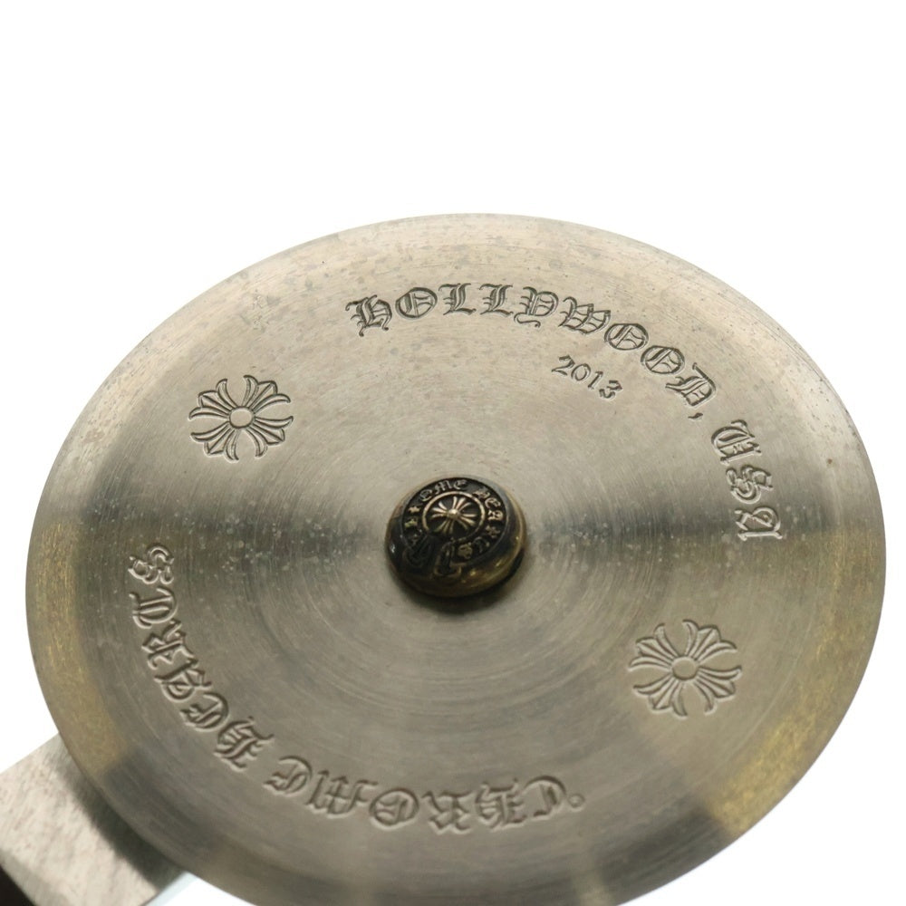 CHROME HEARTS(クロムハーツ) PIZZA CUTTER ピザカッター 2013年クリスマスノベルティ ブラウン/シルバー