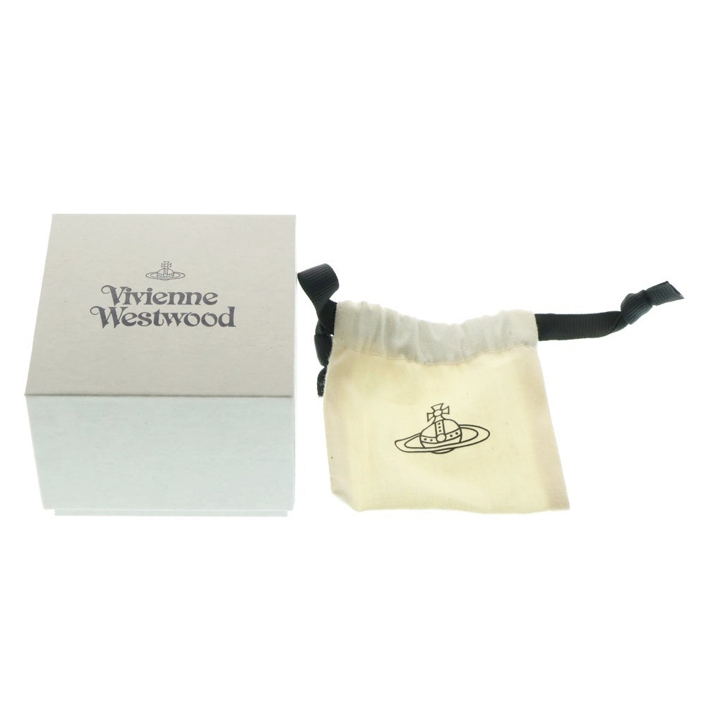 Vivienne Westwood(ヴィヴィアンウエストウッド) Petra ペトラ ラインストーン付き ハート オーブ スタッドピアス ピンク