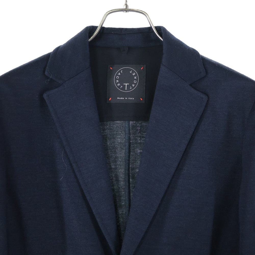 T-JACKET(ティー ジャケット) コットン シングルテーラードジャケット ネイビー 51G419JR