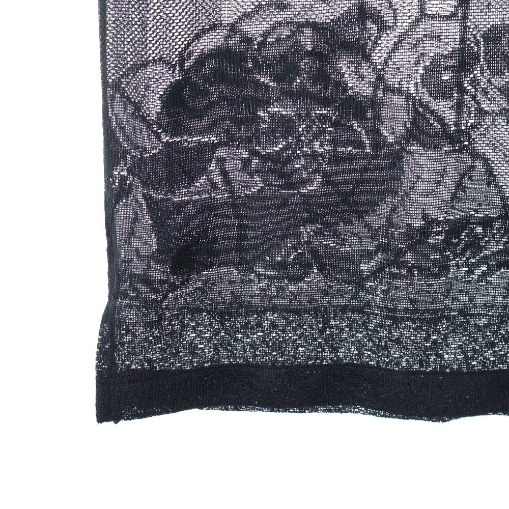 SUPREME(シュプリーム) 25SS Last Supper Lace S/S Shirt ラスト スーパー レース ショートスリーブ 半袖シャツ ブラック