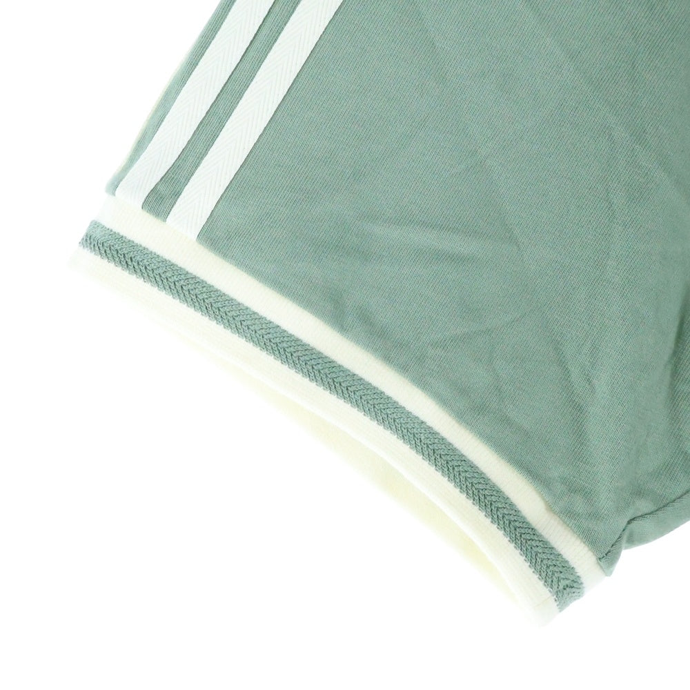 adidas(アディダス) HOOP YORK CITY フープ ヨーク シティ クルーネック半袖Tシャツ カットソー グリーン JC5967 A2B001