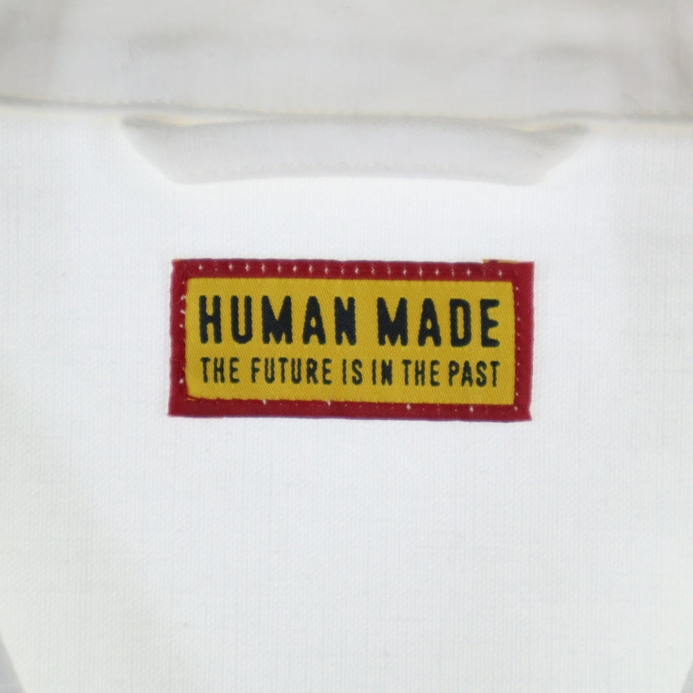 HUMAN MADE(ヒューマンメイド) NAVAL JACKET ナヴァル ジップアップワークジャケット ホワイト HM29JK018
