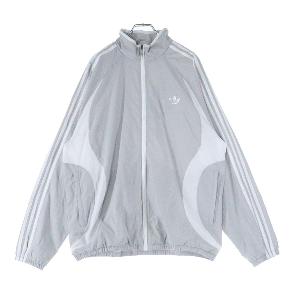 adidas(アディダス) TEAMGEIST TT チームガイスト トラックトップ ジップアップトラックジャケット グレー JN4842 938001