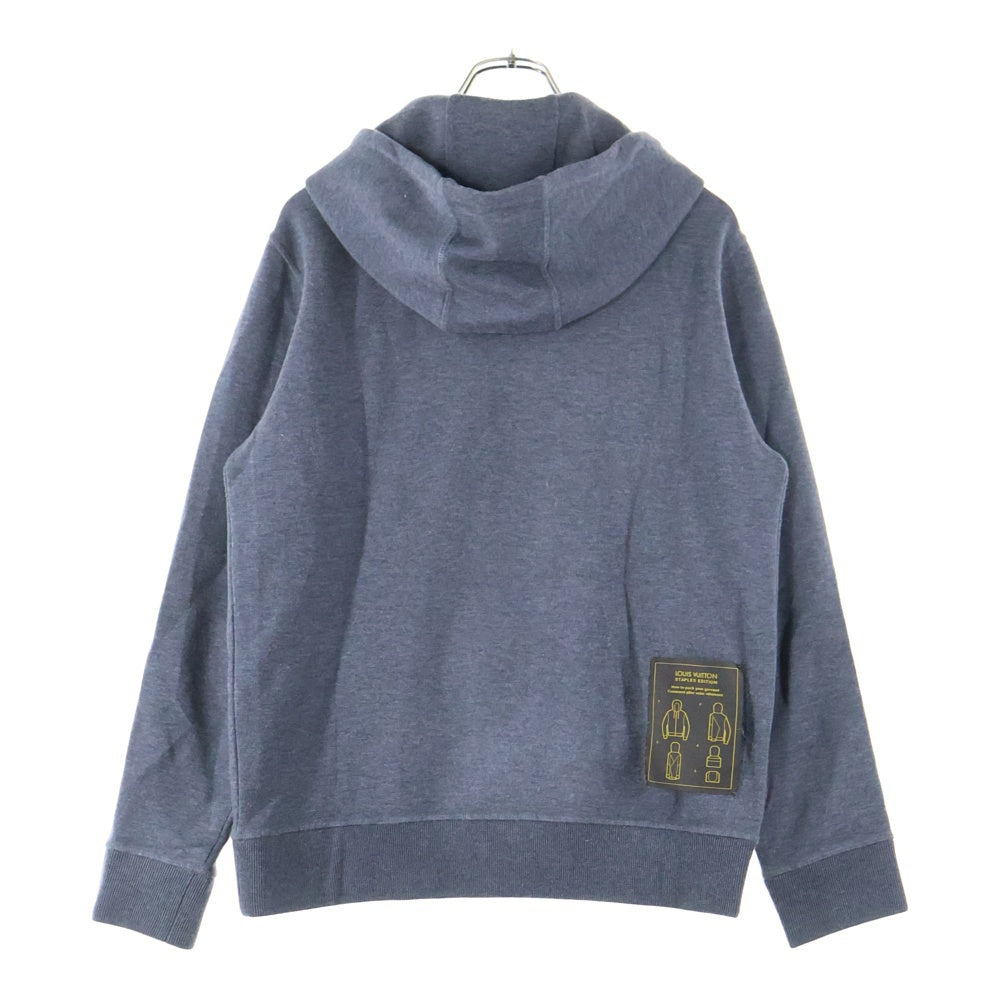 LOUIS VUITTON(ルイヴィトン) 20AW INSIDEOUT PIN ZIP UP PARKA インサイドアウト ピン フーデッドジップアップパーカー フーディー グレー RM202Q JUJ HJY42W