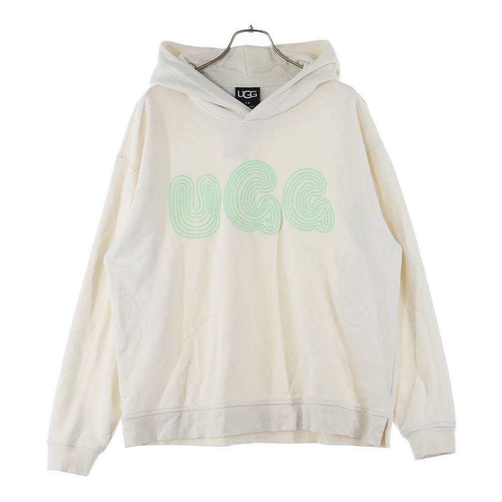 UGG(アグ) BUBBLE LOGO HOODIE バブル ロゴ プルオーバースウェットパーカー フーディー アイボリー 1154336