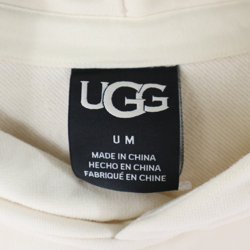 UGG(アグ) BUBBLE LOGO HOODIE バブル ロゴ プルオーバースウェットパーカー フーディー アイボリー 1154336