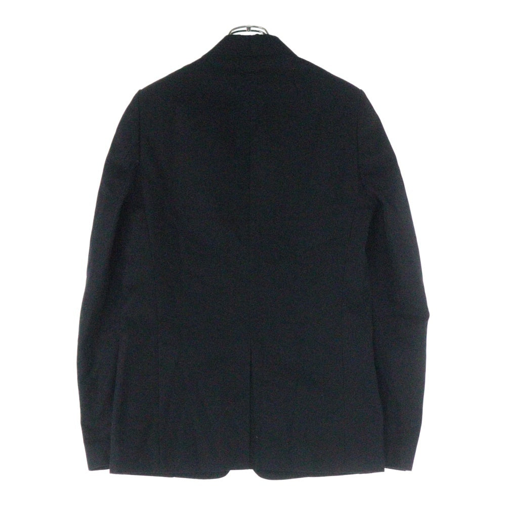 A.P.C(アーペーセー) ノッチドラペル フラップポケット コットン テーラードジャケット ブラック