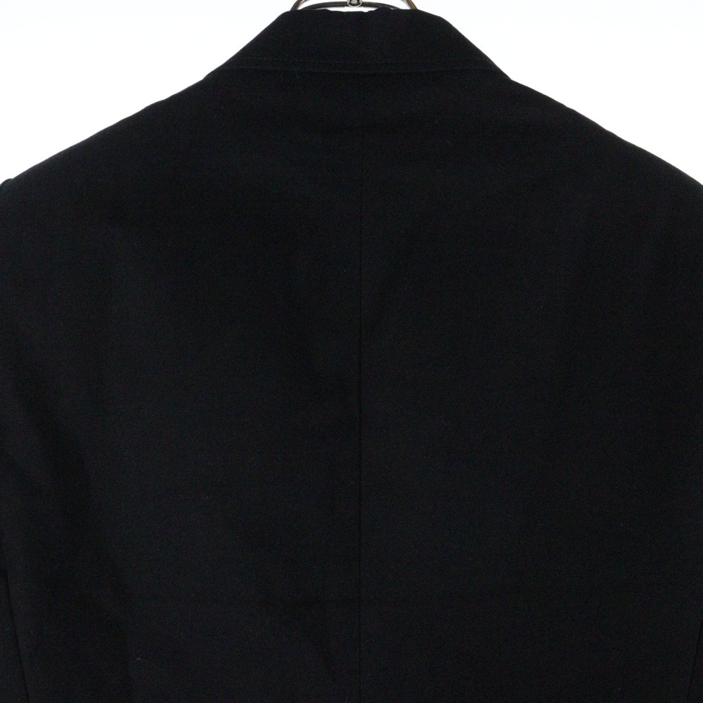 A.P.C(アーペーセー) ノッチドラペル フラップポケット コットン テーラードジャケット ブラック