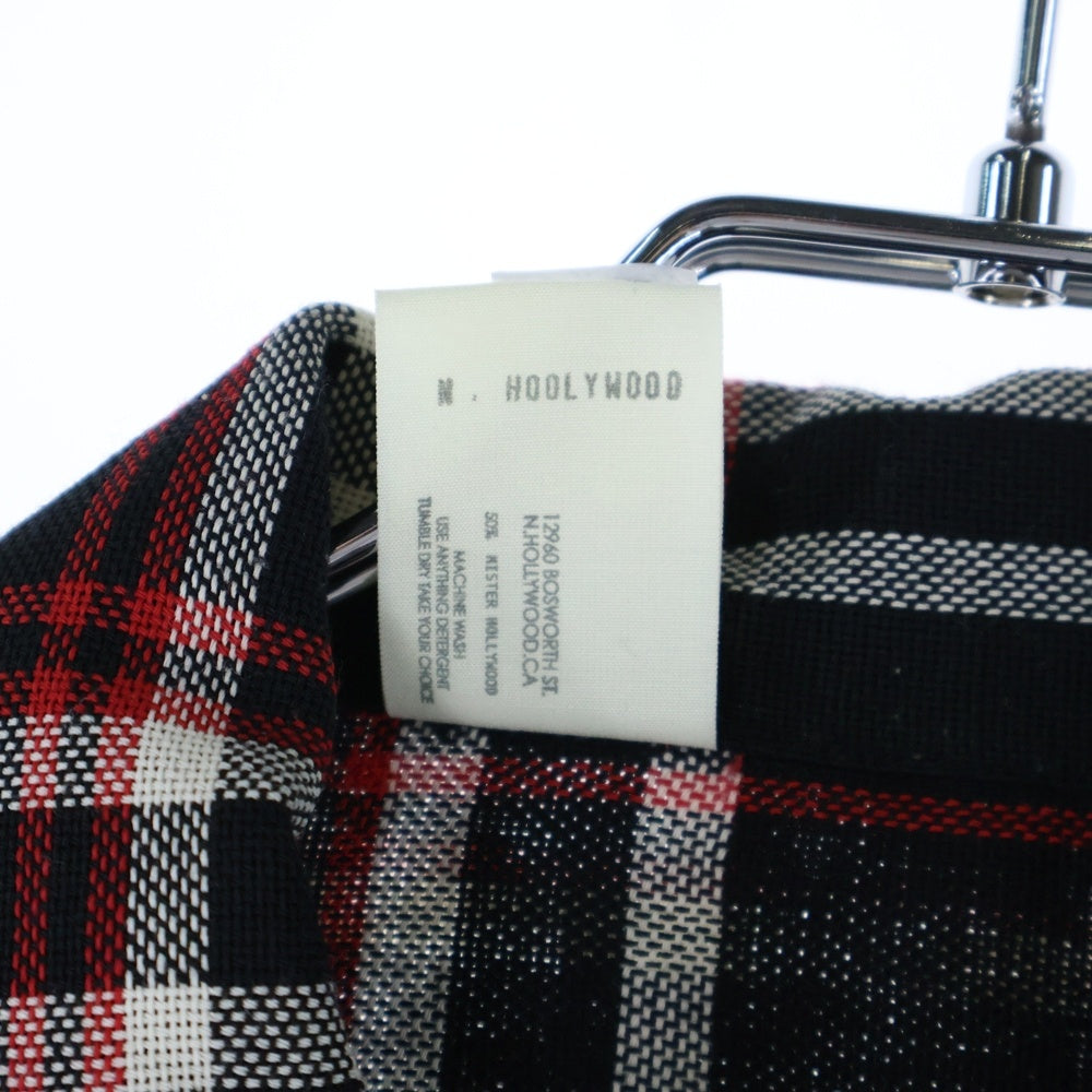 N.HOOLYWOOD(エヌハリウッド) 20SS ×UNDERCOVER HALF SLEEVE BIG SHIRT アンダーカバー ハーフスリーブ ビッグシルエット タータンチェック 半袖シャツ 1201-SH10-069