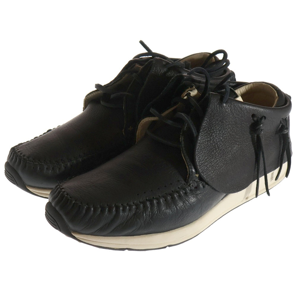 VISVIM(ヴィスヴィム) 15AW FBT ELK エルク レザー モカシンシューズ ブラック 0115201001001