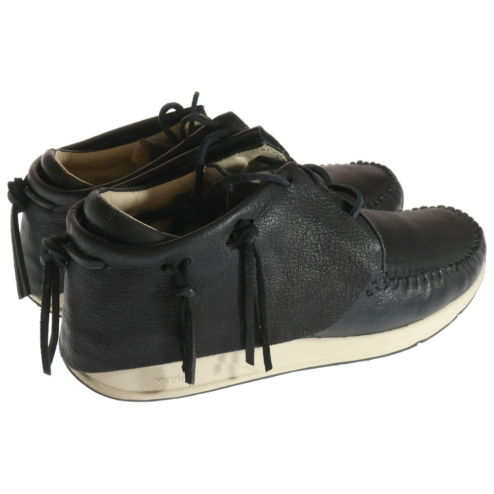 VISVIM(ヴィスヴィム) 15AW FBT ELK エルク レザー モカシンシューズ ブラック 0115201001001