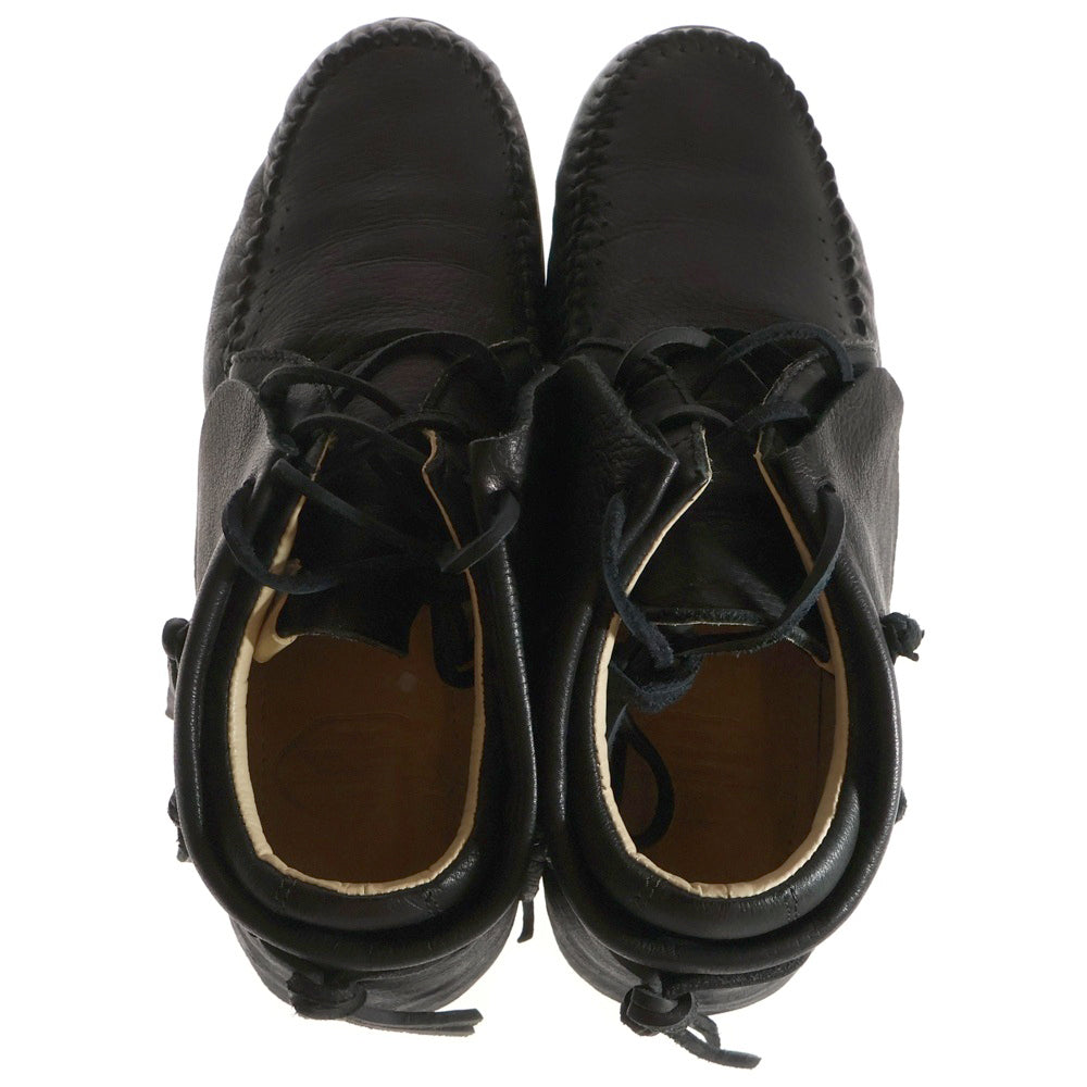 VISVIM(ヴィスヴィム) 15AW FBT ELK エルク レザー モカシンシューズ ブラック 0115201001001