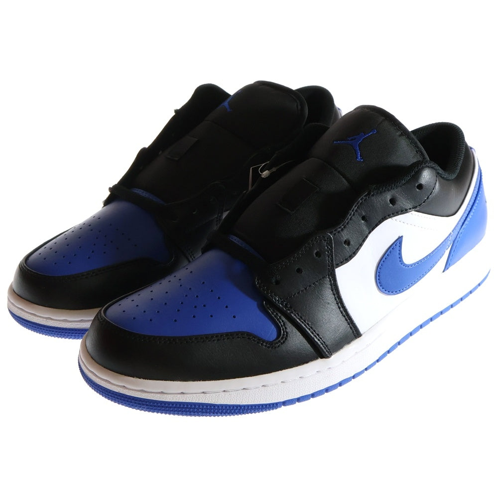 NIKE(ナイキ) AIR JORDAN 1 LOW ROYAL TOE エアジョーダン1 ロイヤルトゥー ローカットスニーカー 553558-140 ブラック/ホワイト/ブルー US10/28.0cm