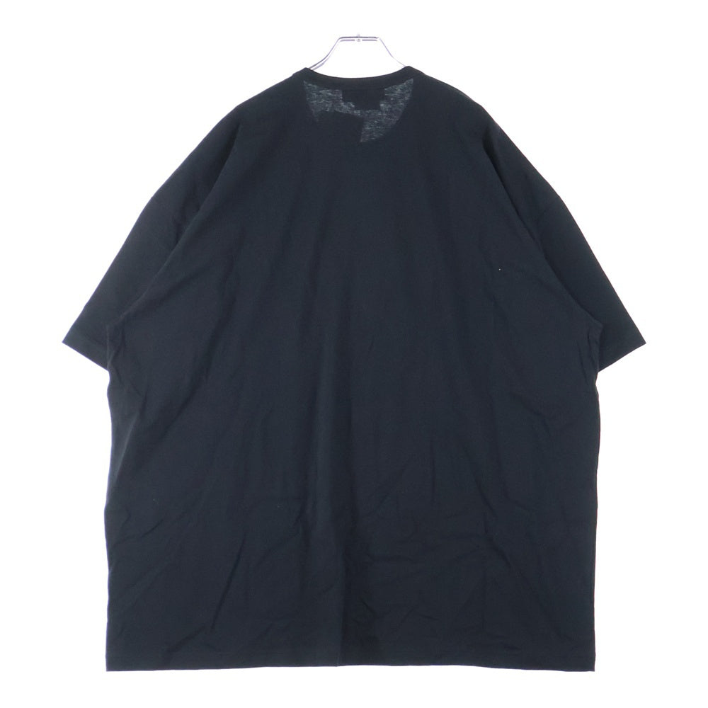 BLACK COMME des GARCONS(ブラックコムデギャルソン) AD2023 ×NIKE Unisex T-Shirt ×ナイキ ロゴパッチ ユニセックス 半袖Tシャツ カットソー ブラック 1L-T102