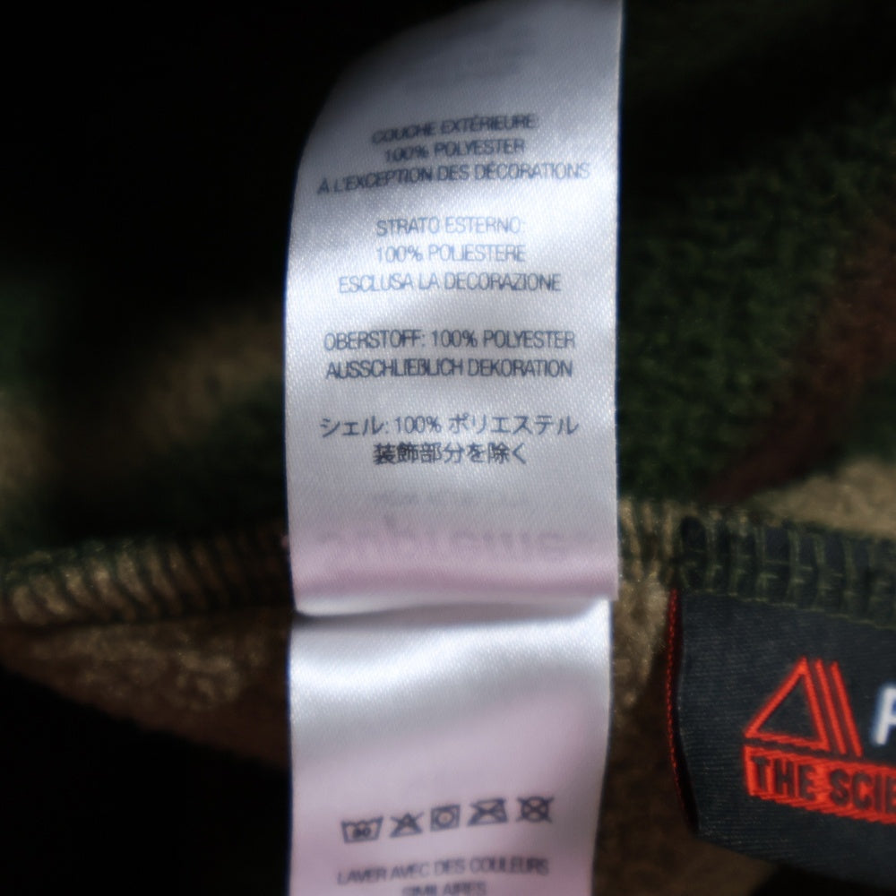 SUPREME(シュプリーム) 22AW Polartec Zip Jacket ポーラテック カモ柄 ジップアップ ジャケット マルチ