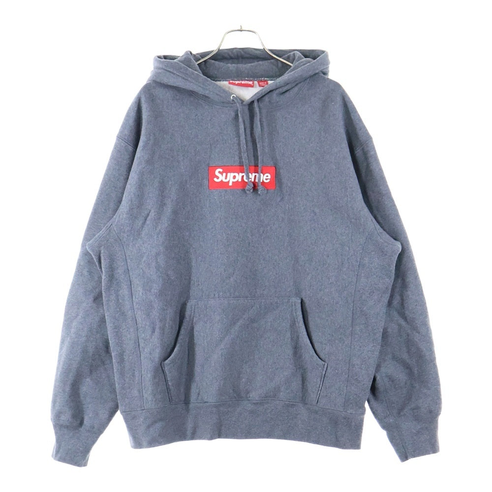 SUPREME(シュプリーム) 21AW Box Logo Hooded Sweatshirt ボックスロゴフーデッドパーカー グレー