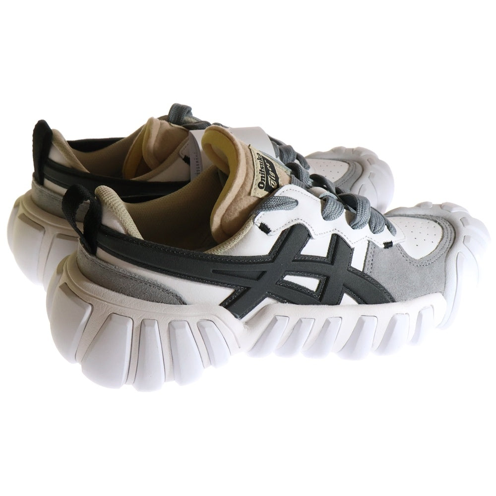 Onitsuka Tiger(オニツカタイガー) Dentigre LS デンティグレ LS ボリュームソール ローカットスニーカー ホワイト/グレー US9.5/27.5cm 1183B421-100