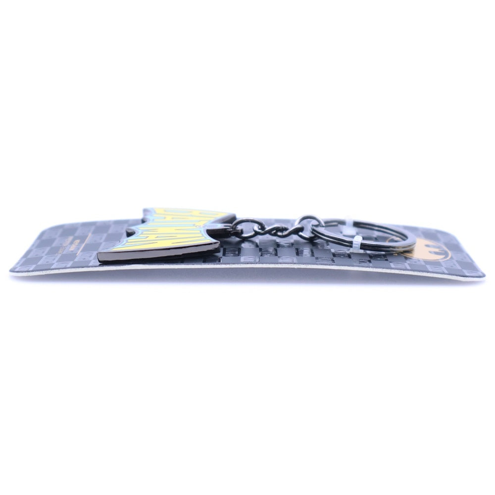 KITH(キス) ×Batman Retro Logo Keychain バッドマン レトロロゴ キーチェーン イエロー/ブルー KHLHO0028-906