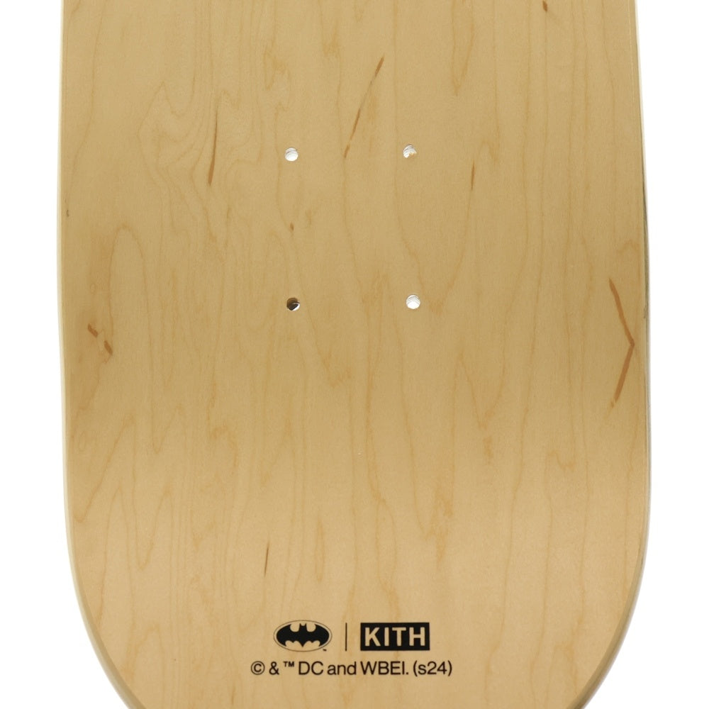 KITH(キス) ×Batman Skatedeck バットマン スケートボード デッキ ブラック/ベージュ