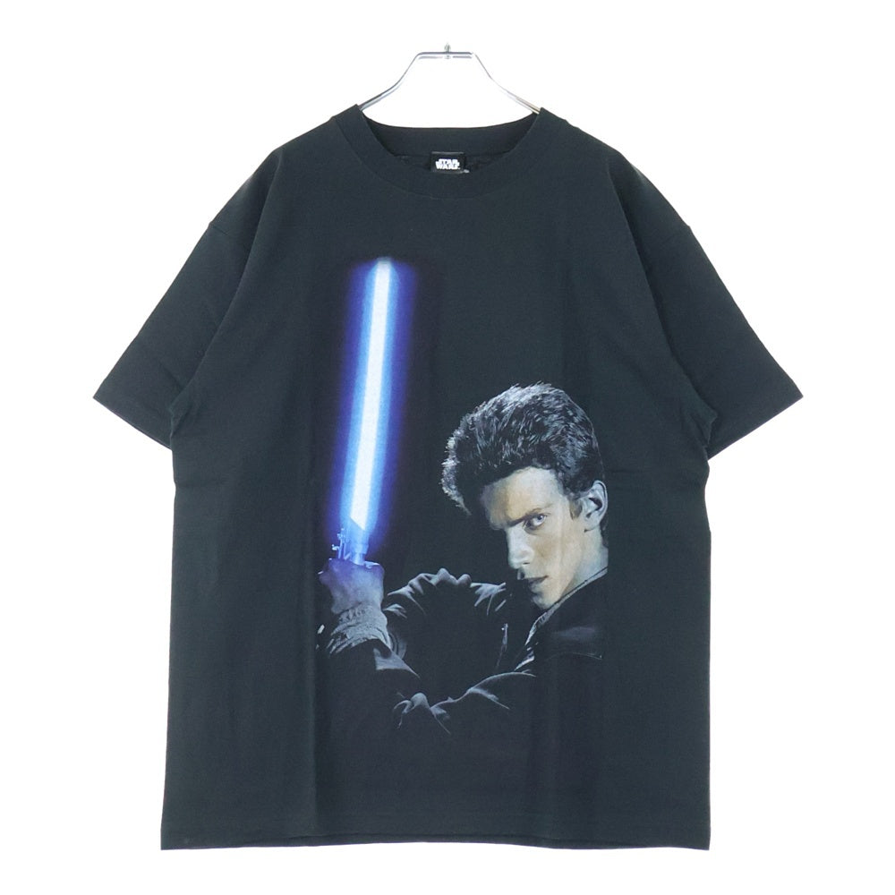 NO BRAND(ノーブランド) × STARWARSk×BERBERJIN×SNKR DUNK スターウォーズ ベルベルジン スニーカーダンク アナキン スカイウォーカー プリント クルーネック 半袖 Tシャツ 12420079
