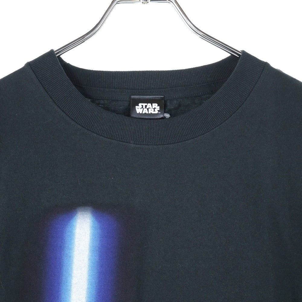 NO BRAND(ノーブランド) × STARWARSk×BERBERJIN×SNKR DUNK スターウォーズ ベルベルジン スニーカーダンク アナキン スカイウォーカー プリント クルーネック 半袖 Tシャツ 12420079