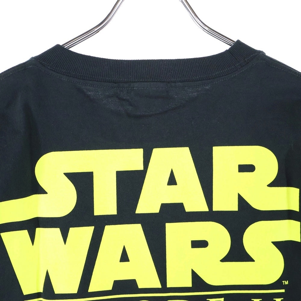 NO BRAND(ノーブランド) × STARWARSk×BERBERJIN×SNKR DUNK スターウォーズ ベルベルジン スニーカーダンク アナキン スカイウォーカー プリント クルーネック 半袖 Tシャツ 12420079