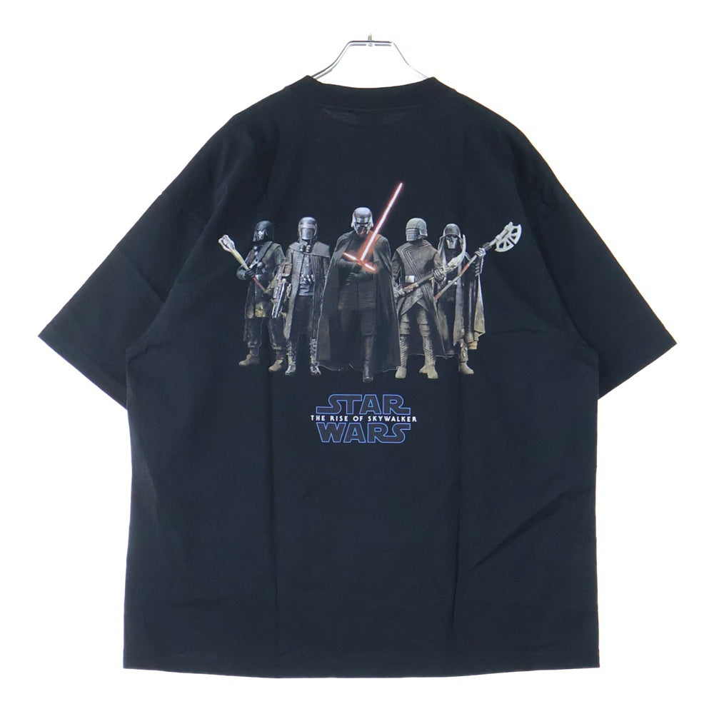 FREAK'S STORE(フリークスストア) × STARWARS EPISODE 9 KV TEE スターウォーズ エピソード 9 プリント クルーネック 半袖 Tシャツ カットソーブラック