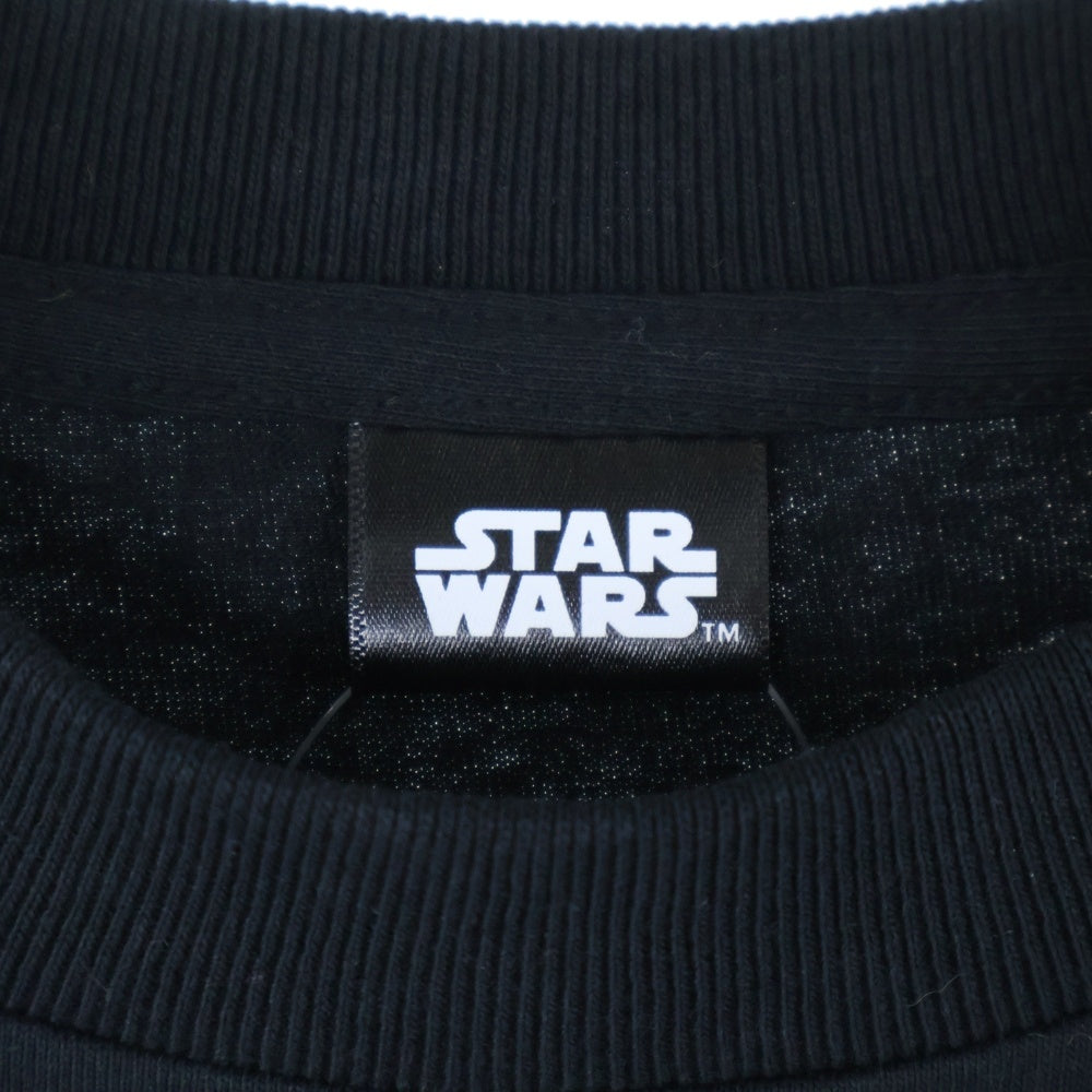 FREAK'S STORE(フリークスストア) × STARWARS EPISODE 9 KV TEE スターウォーズ エピソード 9 プリント クルーネック 半袖 Tシャツ カットソーブラック