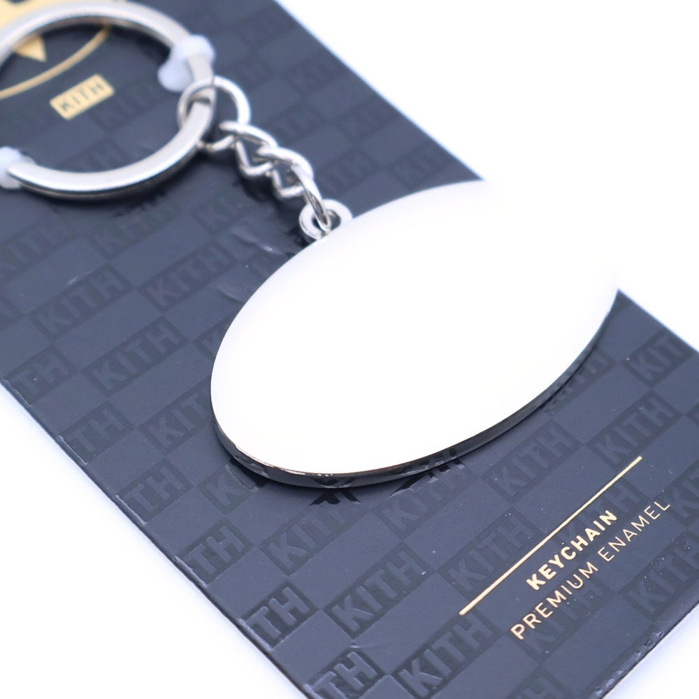 KITH(キス) ×Batman Symbol Keychain バッドマン シンボル キーチェーン ブラック/イエロー KHLHO0025-906