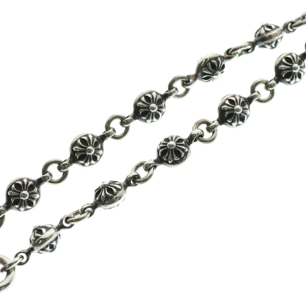 CHROME HEARTS(クロムハーツ) 1BALL SHORT-S/1クリップショート#1クロスボール ウォレットチェーン シルバー BCA061