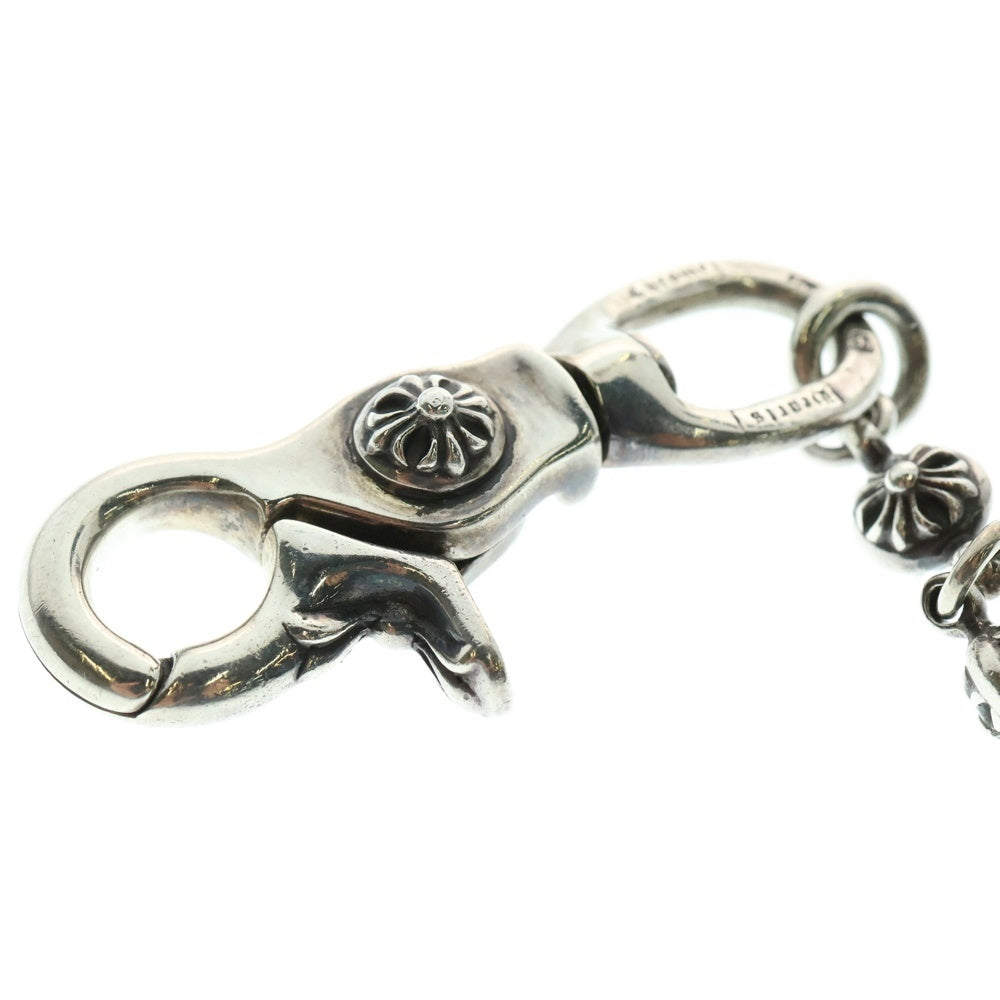 CHROME HEARTS(クロムハーツ) 1BALL SHORT-S/1クリップショート#1クロスボール ウォレットチェーン シルバー BCA061