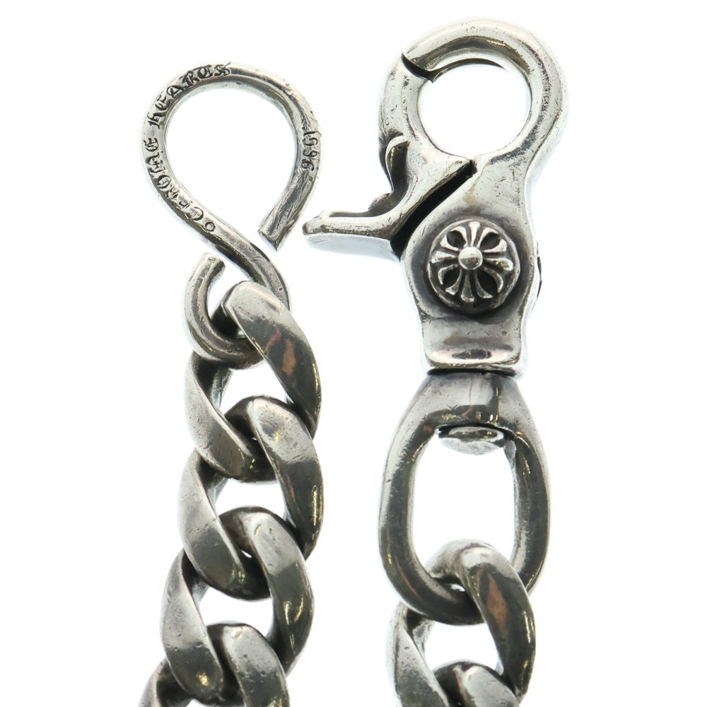 CHROME HEARTS(クロムハーツ) CLASSIC SHORT-S/ 1クリップショートクラシック ウォレットチェーン シルバー BCA067