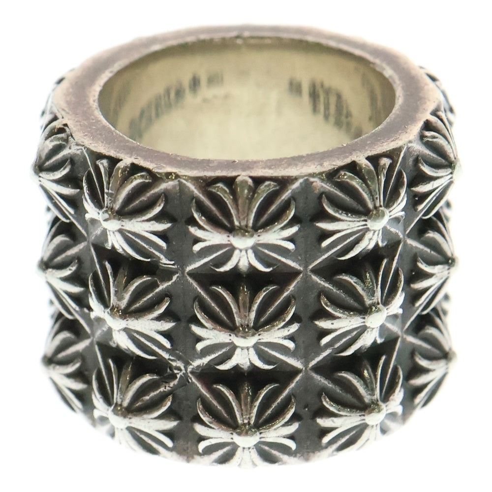 CHROME HEARTS(クロムハーツ) PETE PUNK TRIPLE ピートパンクトリプルロウ リング シルバー