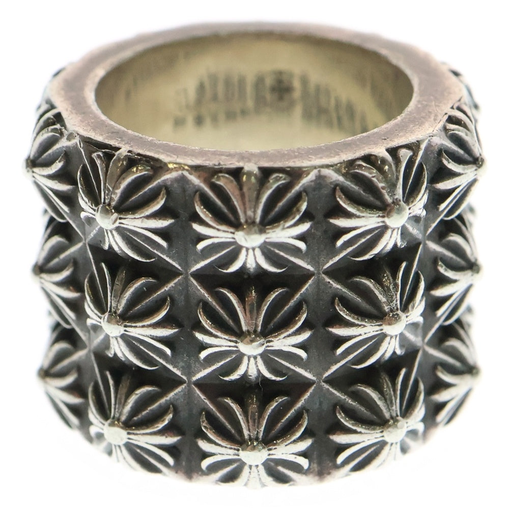 CHROME HEARTS(クロムハーツ) PETE PUNK TRIPLE ピートパンクトリプルロウ リング シルバー