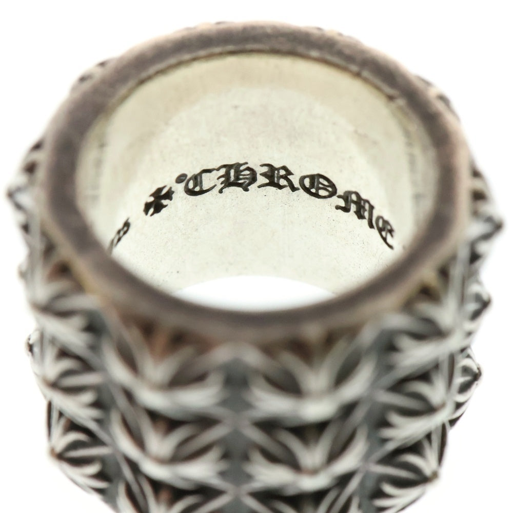 CHROME HEARTS(クロムハーツ) PETE PUNK TRIPLE ピートパンクトリプルロウ リング シルバー