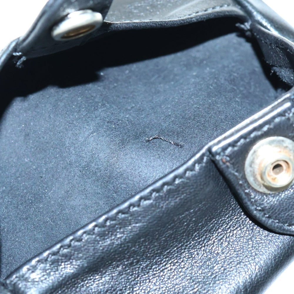 CHROME HEARTS(クロムハーツ) WALLET TIRED TEARS ポケットティッシュレザーケース ブラック