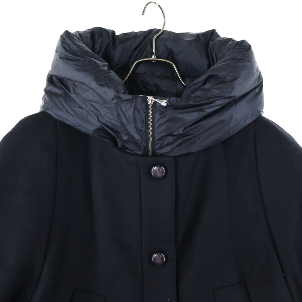 MONCLER(モンクレール) 16AW EUDORE GIUBBOTTO フード付き2way ポンチョ ダウンジャケット ブラック B20934684580 レディース