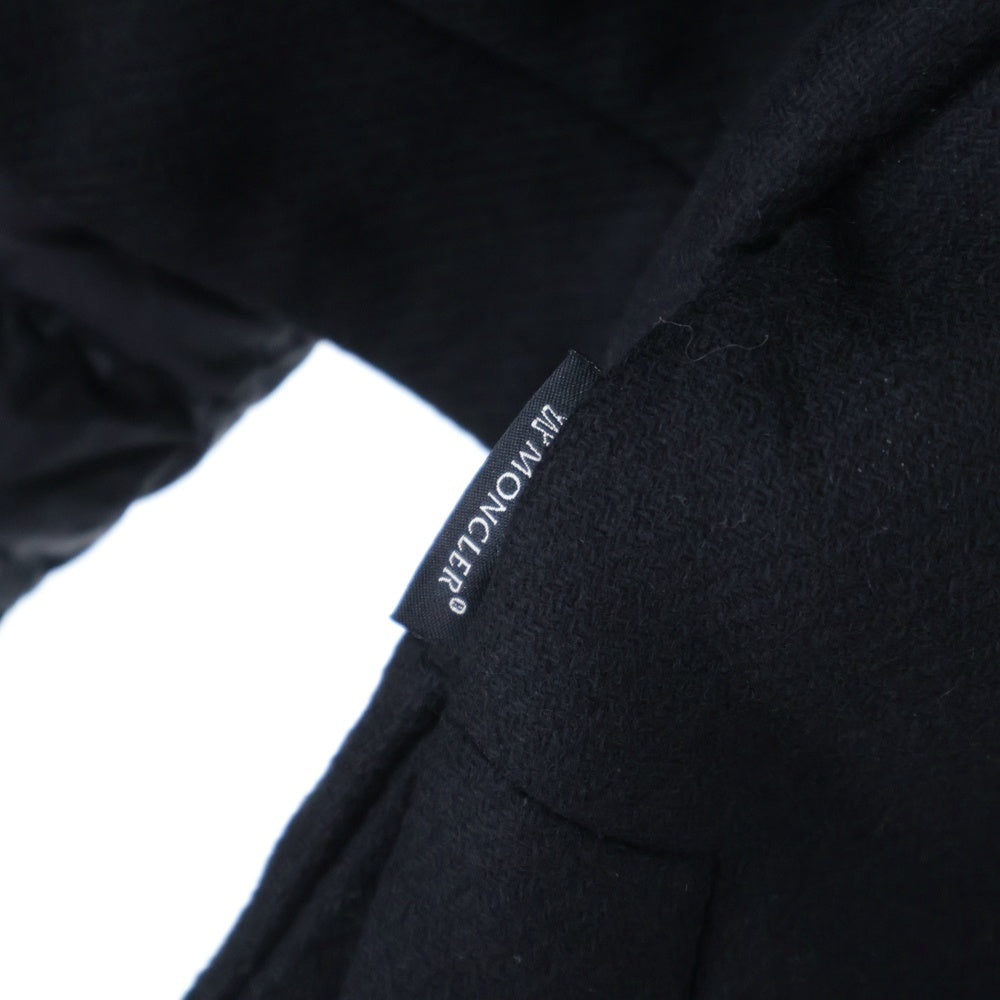 MONCLER(モンクレール) 16AW EUDORE GIUBBOTTO フード付き2way ポンチョ ダウンジャケット ブラック B20934684580 レディース