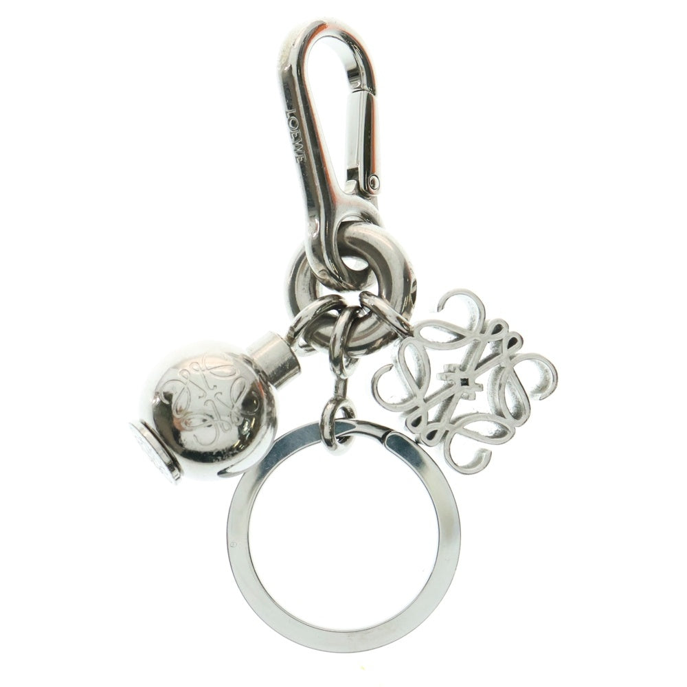 LOEWE(ロエベ) アナグラムキーリング ぺブルダイスカスタマイズ キーチェーン シルバー C554231X33