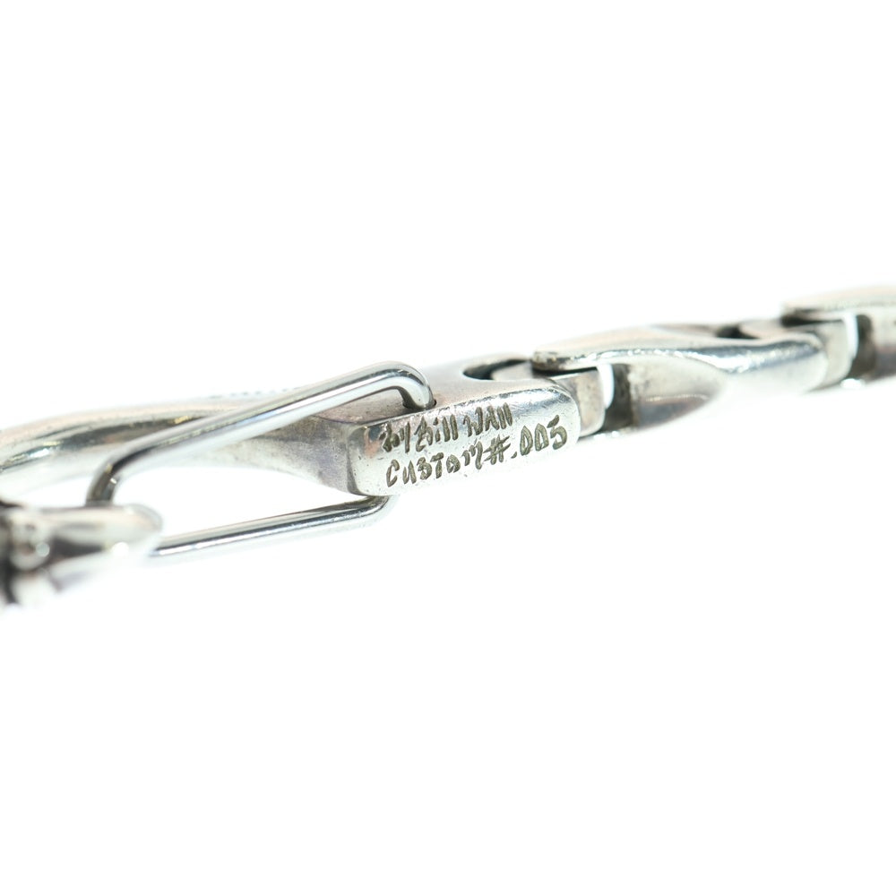 Bill Wall Leather/BWL(ビルウォールレザー) U-JOINT Uジョイント カスタム イーグルヘッド ウォレットチェーン シルバー