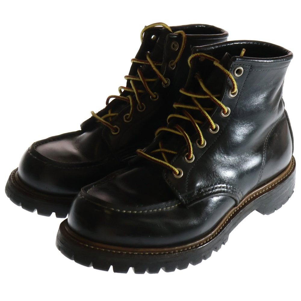 RED WING(レッド ウイング) Classic Work 6inch Moc-toe/Lug-sole クラシックワーク 6インチ モックトゥ ラグソール ワークブーツ ブラック 8176