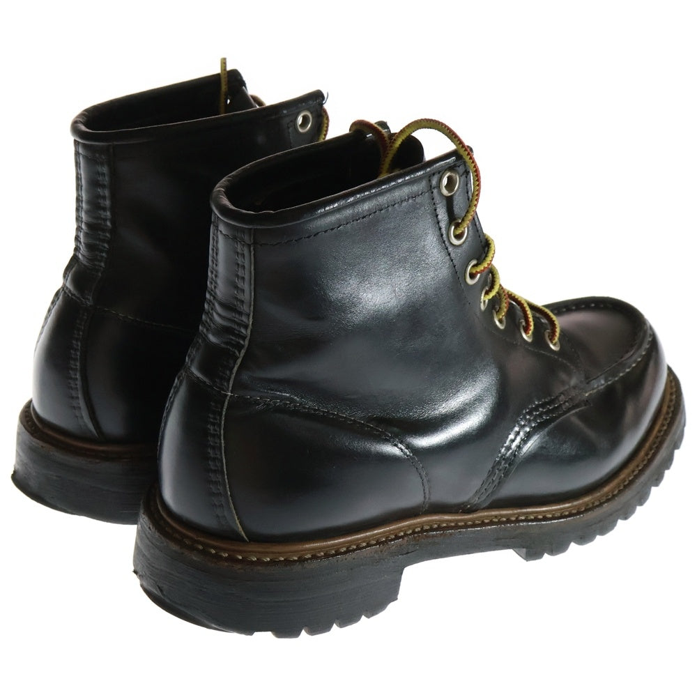 RED WING(レッド ウイング) Classic Work 6inch Moc-toe/Lug-sole クラシックワーク 6インチ モックトゥ ラグソール ワークブーツ ブラック 8176