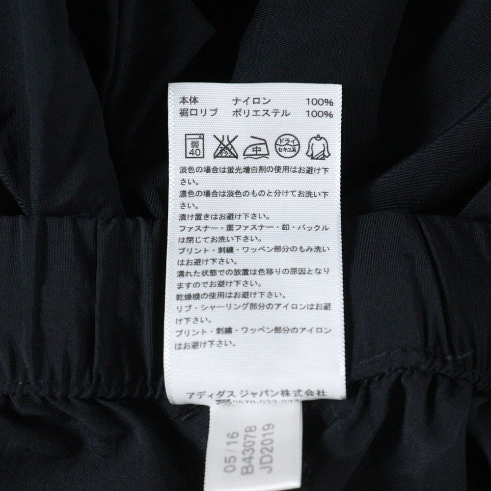 adidas(アディダス) JD2019 ロゴデザイン ナイロンパンツ ブラック/ピンク